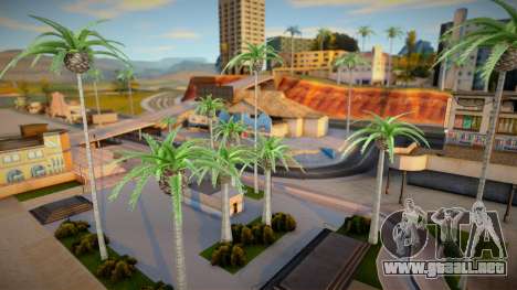 Vegetación de palmeras para GTA San Andreas
