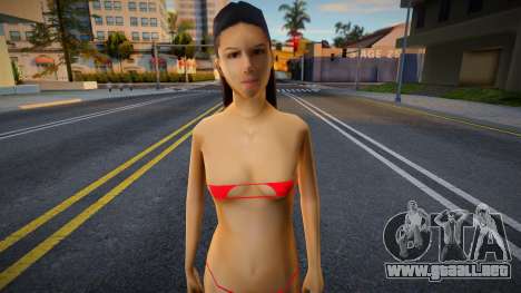 La novia de Sijay en bikini 13 para GTA San Andreas