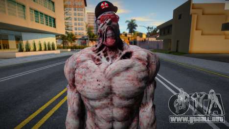 Nemesis de Resident Evil 3 Remake Estilo playero para GTA San Andreas