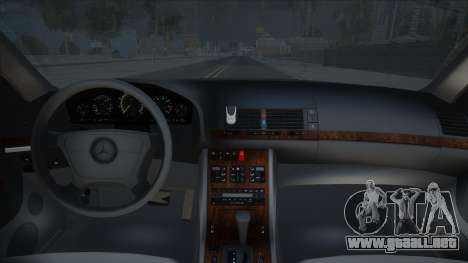 Mercedes-Benz W140 S600 [Drag] para GTA San Andreas