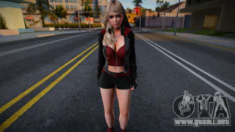 DOAXVV Amy - Crow Star Outfit v2 para GTA San Andreas