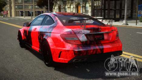 Mercedes-Benz C63 AMG R-Limited S5 para GTA 4