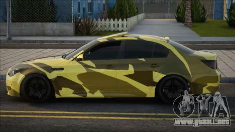 BMW M5 E60 [Yellow] para GTA San Andreas