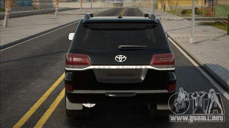 Toyota Land Cruiser 200 Black Edition para GTA San Andreas