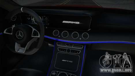 Mercedes-Benz E63 S W213 Red para GTA San Andreas