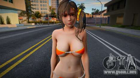 Misaki Red Bikini para GTA San Andreas