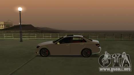 Mercedes-Benz C63 AMG (YuceL) para GTA San Andreas