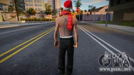 Lsv1 - New Year Skin para GTA San Andreas