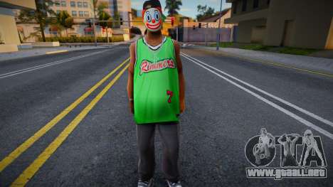 FAM3 Clown para GTA San Andreas