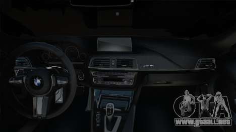 BMW M3 F30 Blue [Ukr Plate] para GTA San Andreas