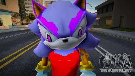 Sonic Purple S para GTA San Andreas