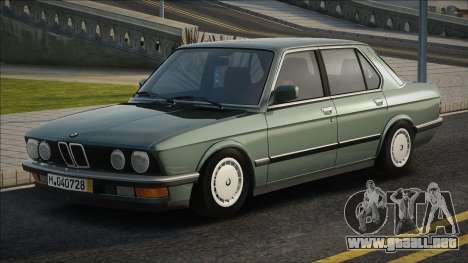 BMW 535 [Green] para GTA San Andreas