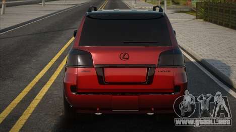 Lexus LX570 2010 [Red] para GTA San Andreas