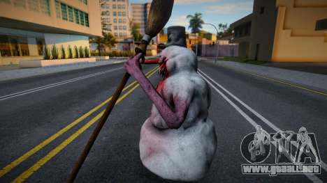 Snowman Blood O Muñeco De Nieve Sangriento para GTA San Andreas