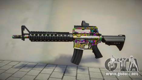 Vinyl M4 para GTA San Andreas