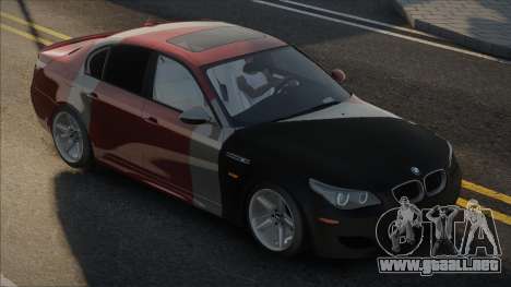 BMW M5 E60 Livery para GTA San Andreas