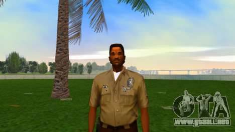 Lance Vance (Cop Outfit) Upscaled Ped para GTA Vice City