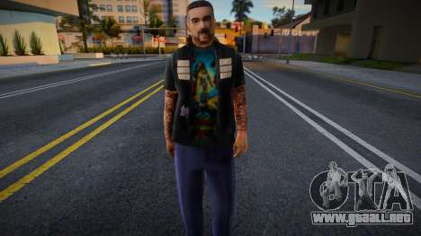 Abuelo viejo motociclista para GTA San Andreas