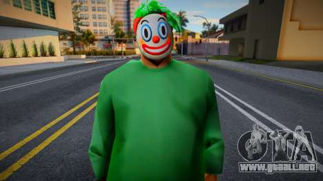 Fam1 Clown para GTA San Andreas