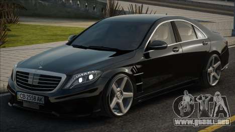 Mercedes-Benz W222 [Ukr Plate] para GTA San Andreas