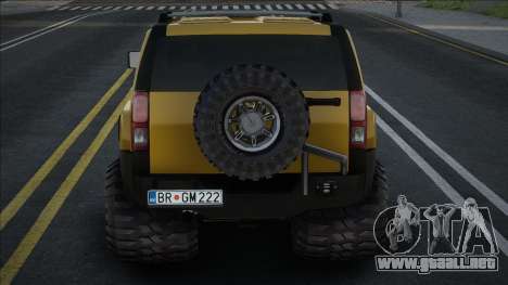 Hummer H3 [Yellow] para GTA San Andreas