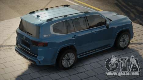 Toyota Land Cruiser 300 2021 Blue para GTA San Andreas