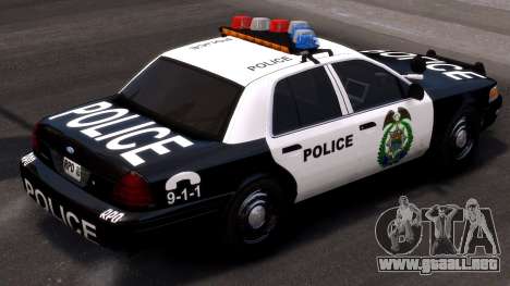 Ford Crown Victoria Police LV1 para GTA 4