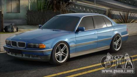 BMW 730i E38 [Blue] para GTA San Andreas