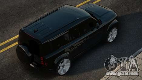 Land Rover Defender [Black] para GTA San Andreas