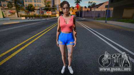 Claire New Outfit para GTA San Andreas