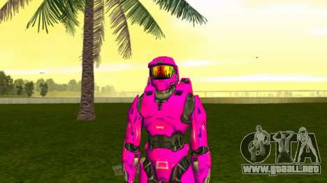 Master Chief Pink para GTA Vice City