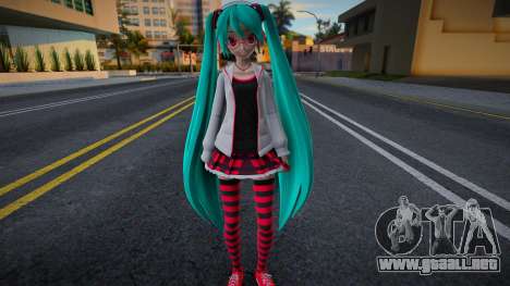 PDFT Hatsune Miku Natural para GTA San Andreas