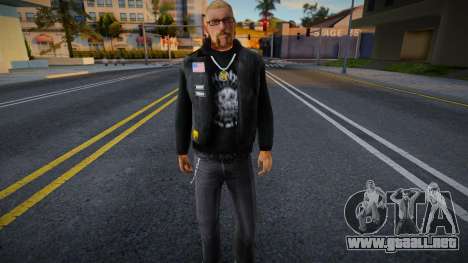 Viejo Abuelo Motociclista 1 para GTA San Andreas