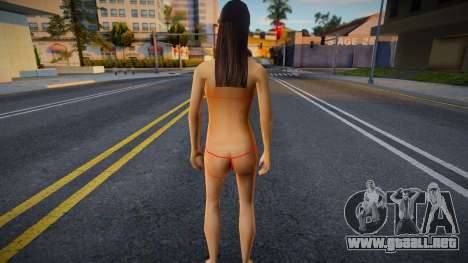 La novia de Sijay en bikini 13 para GTA San Andreas