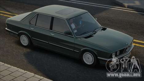 BMW 535 [Green] para GTA San Andreas