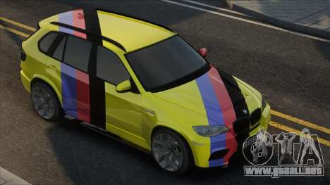 BMW X5M [Liwery] para GTA San Andreas