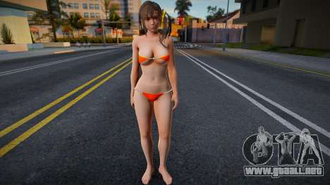 Misaki Red Bikini para GTA San Andreas