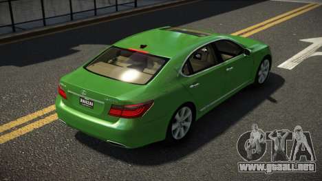 Lexus LS 600h SN V1.1 para GTA 4