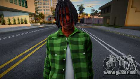 [HQ] grove with dreads para GTA San Andreas