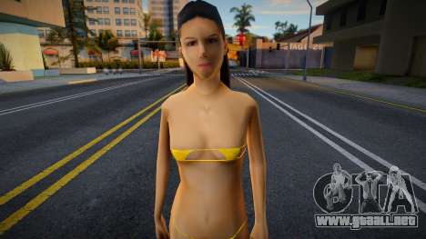 La chica de CJ en bikini 14 para GTA San Andreas