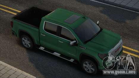 GMC Sierra Denali 2023 Green para GTA San Andreas