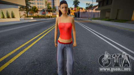 Nurgrl3 Upscaled Ped para GTA San Andreas