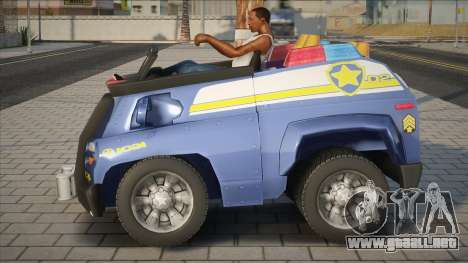 Vehículo de patrulla canina para GTA San Andreas