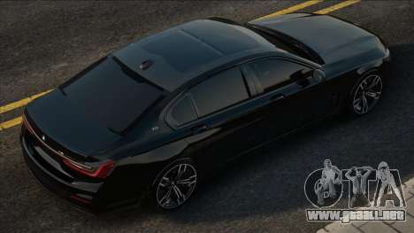 BMW M760Li 2019 Black para GTA San Andreas