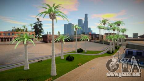 Vegetación de palmeras para GTA San Andreas