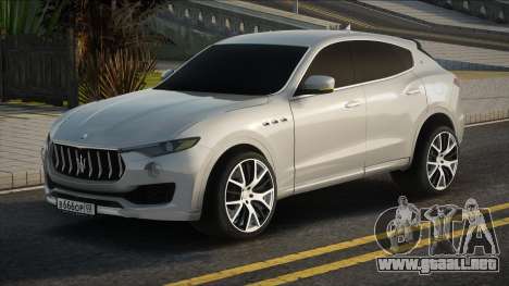 Maserati Levante Silver para GTA San Andreas