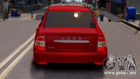 Lada Priora [Red] para GTA 4