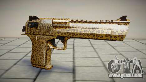 Leopard Desert Eagle para GTA San Andreas