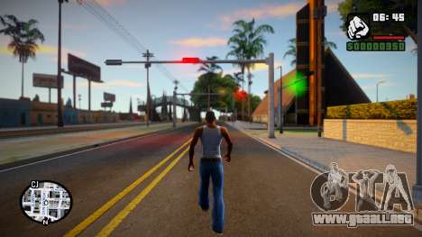 Mapa con nombres de calles y plazas para GTA San Andreas