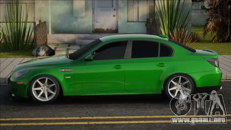 BMW M5 Green para GTA San Andreas